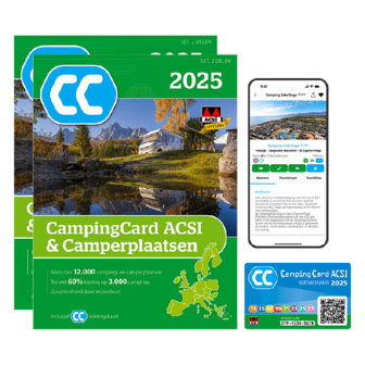 ACSI CampingCard &amp; Camperplaatsen 2025