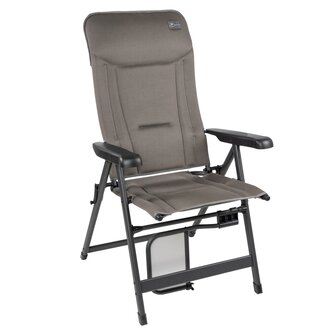 Domenica Plus 3D Comfort campingstoel platina grey